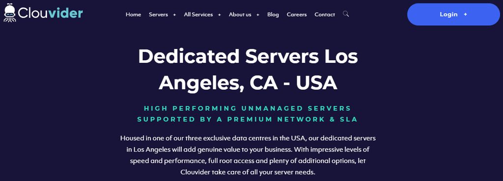 Dedicated Server in Los Angeles